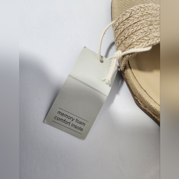 JOIE Lila Natural Straw Jute Woven Strappy Ankle Sandals womens 9.5 coastal - Picture 8 of 12